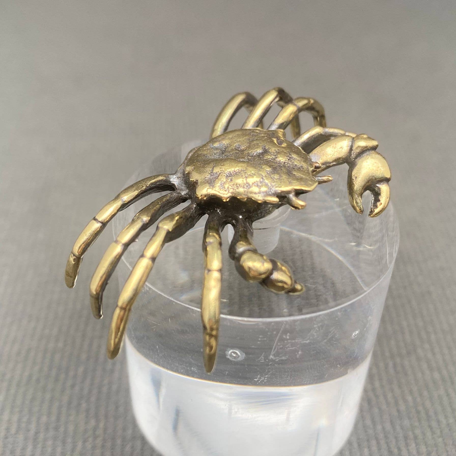 Mio Queena - Wholesale Decorative Tabletop Object - Brass Crab Crafts Desktop Ornaments Decoration