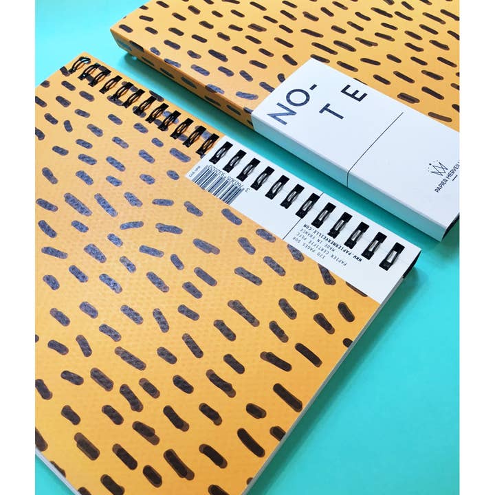 Papier Merveille - Wholesale Notebook - A5 spiral notebook - Cheetah4