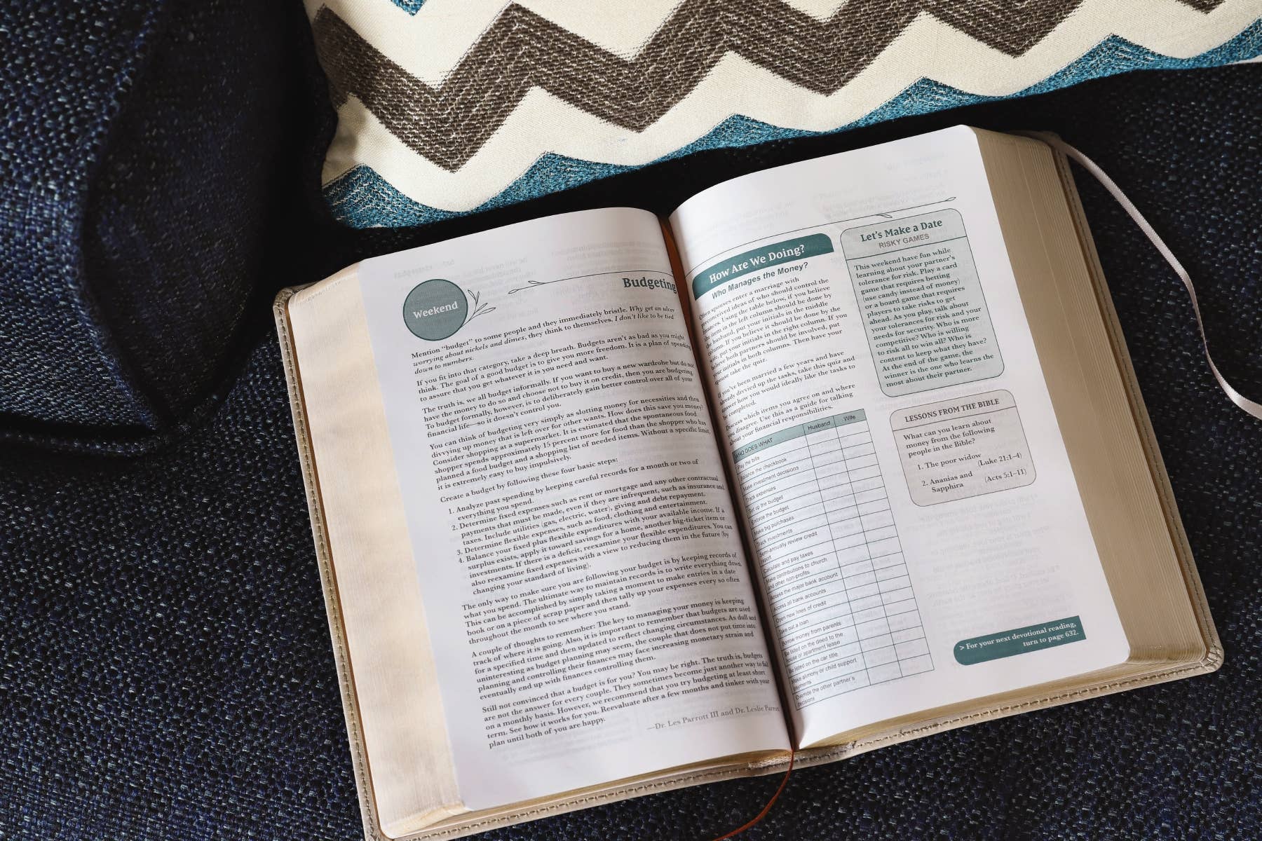 HarperCollins Christian Publishing - Wholesale Religion - NIV Couples' Devotional Bible Leathersoft, Stone7