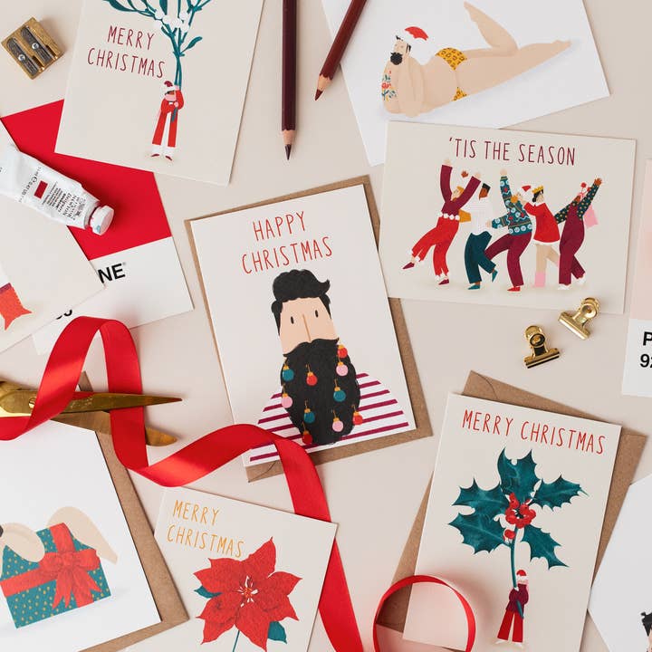 Elsa Rose Frere – wholesale Christmas card – Illustrated Christmas Card1