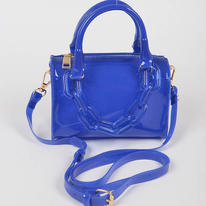 Transparante mini plunjezak met acryl ketting voor wholesale door 3AM BY H&D ACCESSORIES