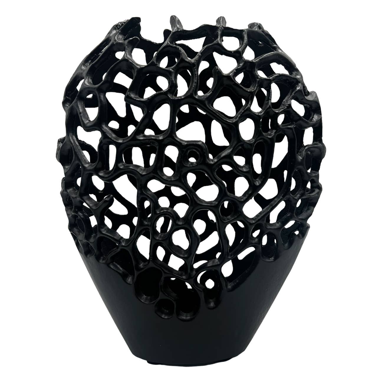 2626 Designs - Wholesale Vase - Aluminum Hollow-carved Birds Nest Flower Vase6