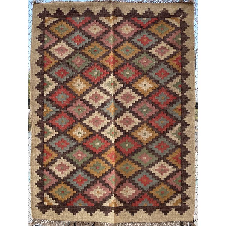 5x8 Ft - Hemp\Cotton Handwoven Kilim, Home Decor, Rug\Carpet for wholesale by Rugs Boutique
