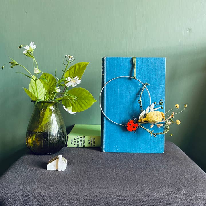 Ladybird Wreath for wholesale by Lily Faith
