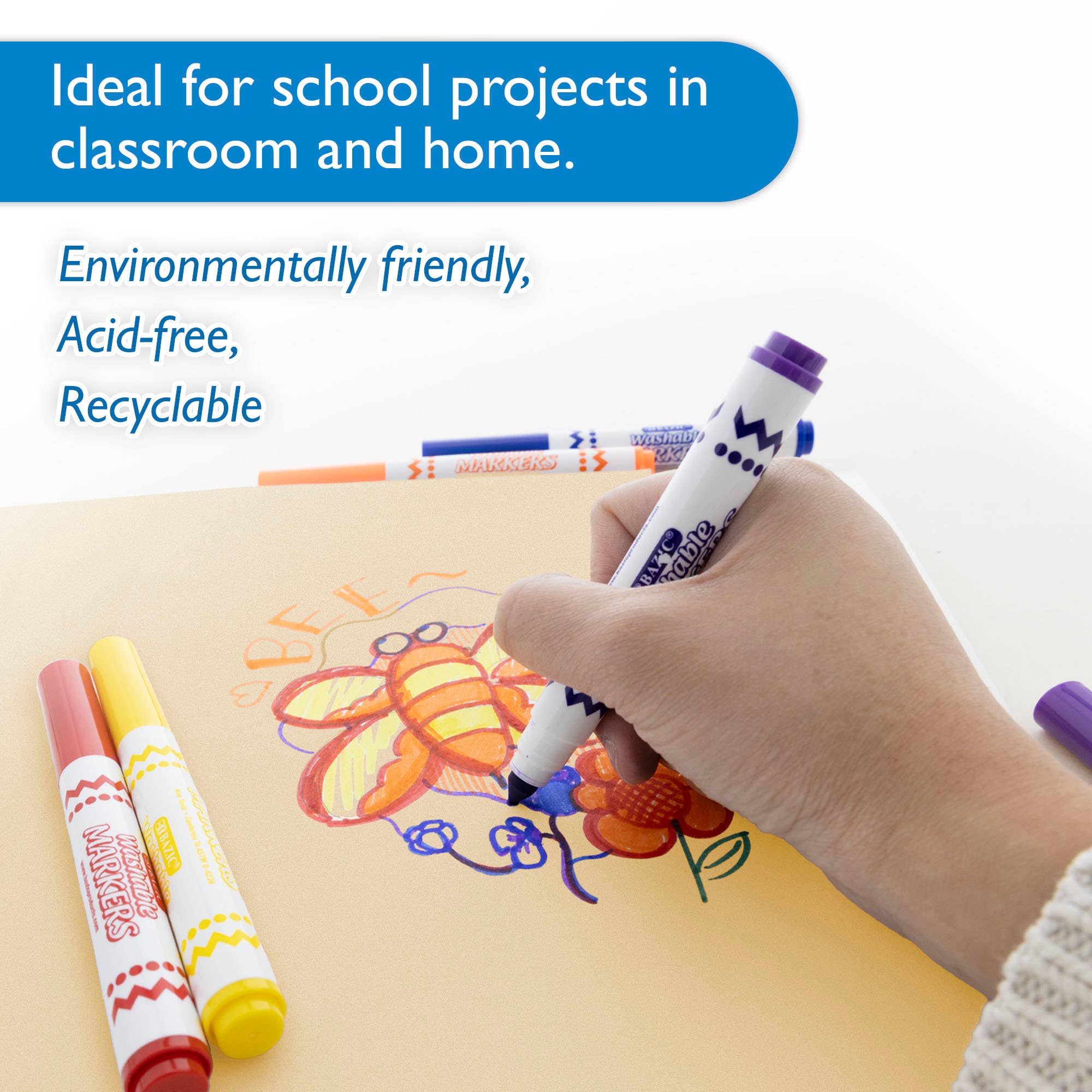 BAZIC Products - Wholesale Craft Supplies - Construction Paper 9"X 12"(48 Ct.)4