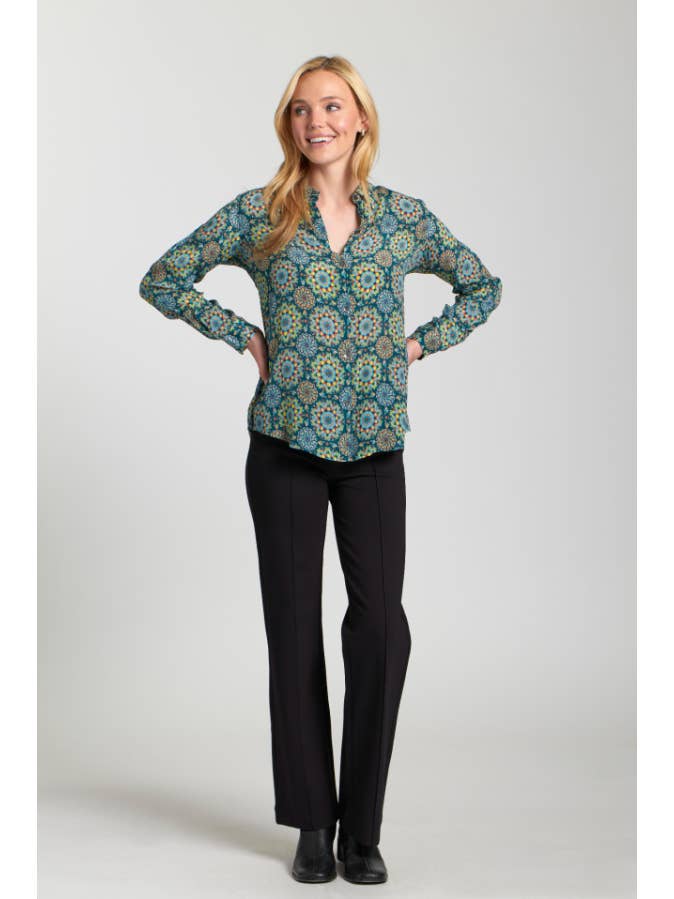 Button-up w/Roll-up Slee - Multi
for wholesale on Faire3