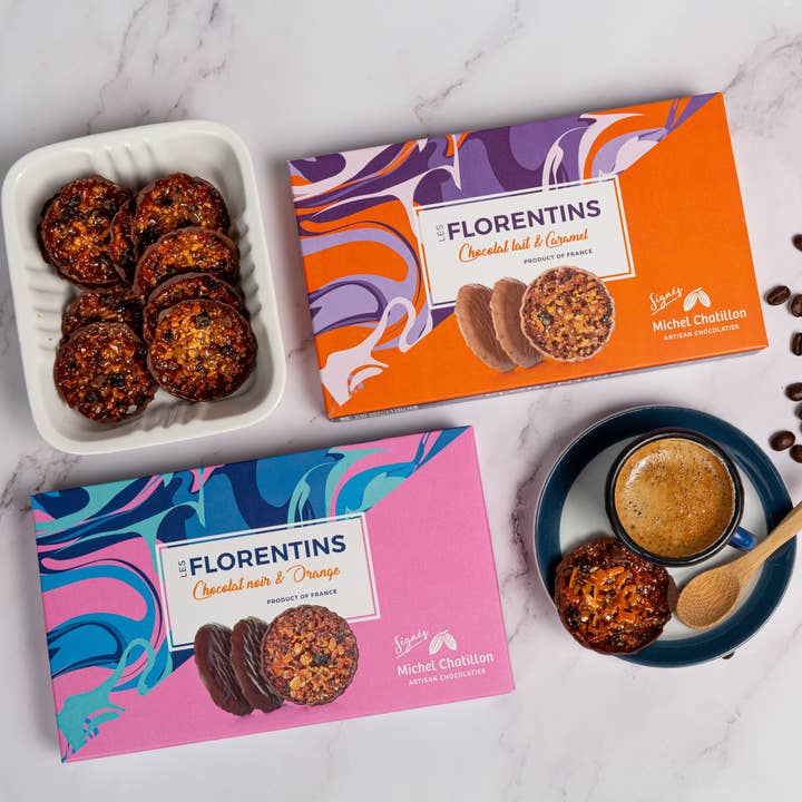 Maison de florentins - Wholesale Cookie - FLORENTINS PUFFED RICE AND MILK CHOCOLATE