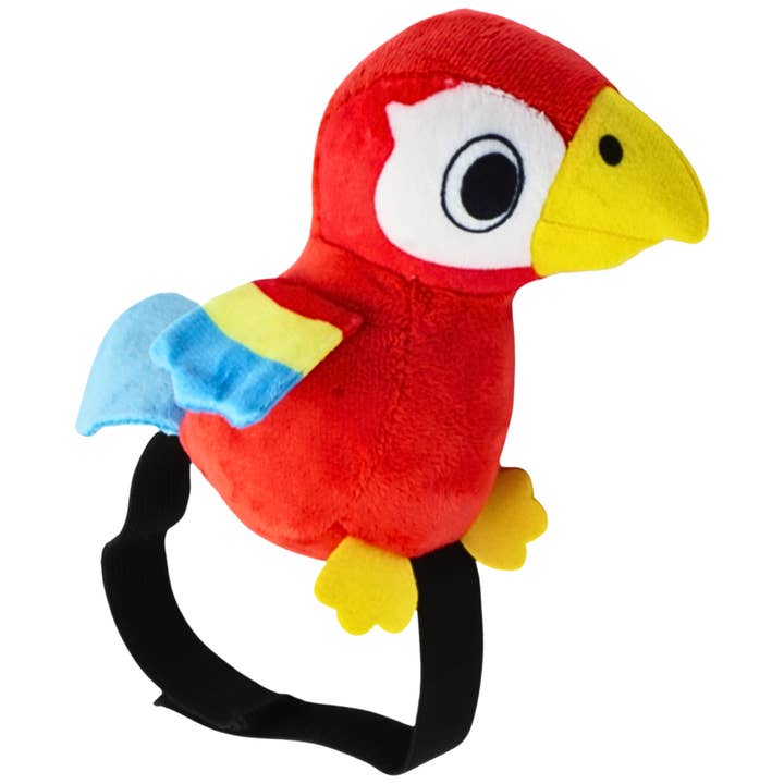 4E's Novelty Stuffed Parrot on Shoulder - Kids Pirate Parrot Shoulder Prop, Halloween Parrot Stuffed Animal Prop, Kids Pirate Accessories for Party for wholesale by 4E's Novelty