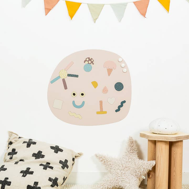 Tablero magnético ovalado colorido - 4 colores disponibles para venta al por mayor de Ferflex