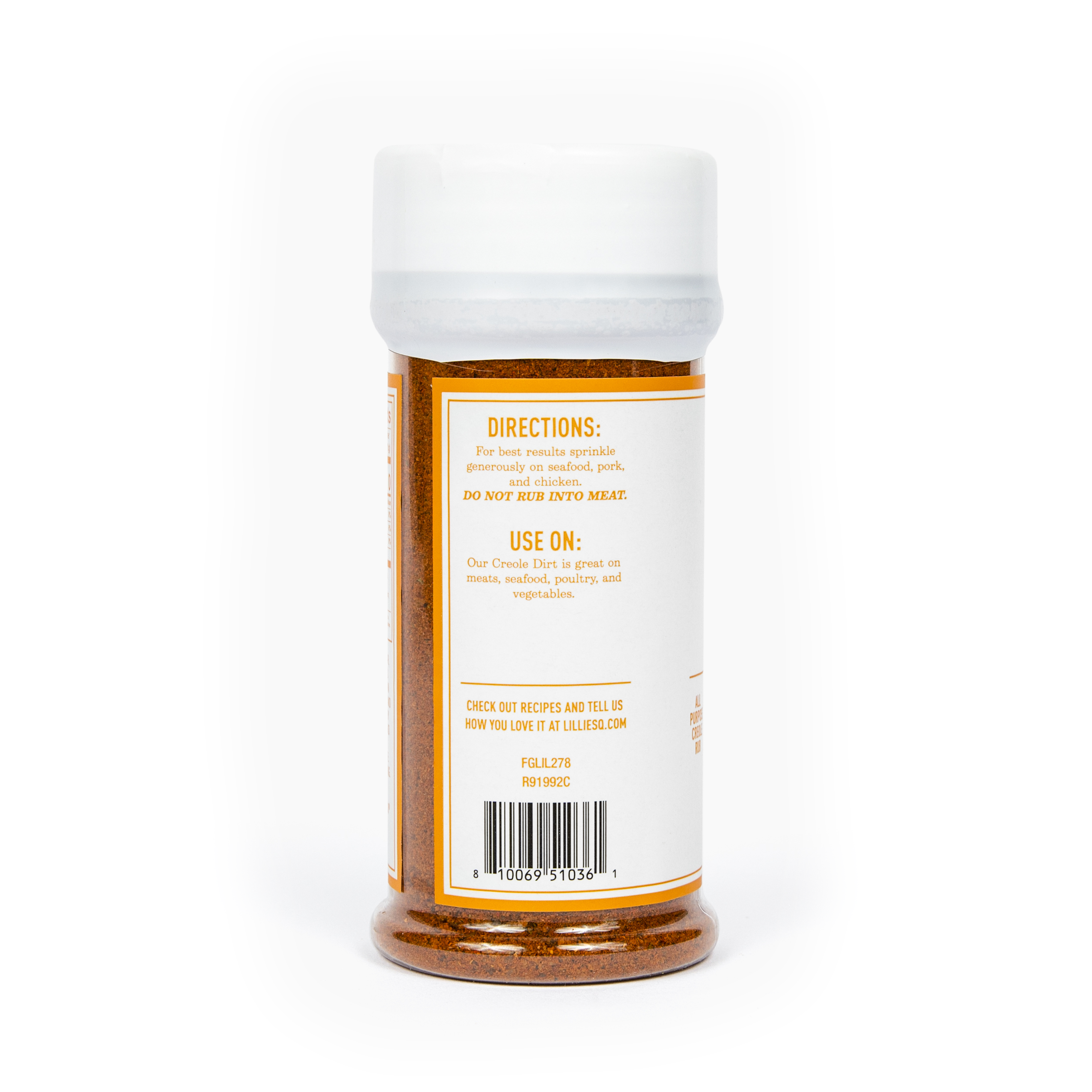 Lillie's Q – wholesale Rub – Creole Dirt BBQ Rub (Case 6 units / 6.1 oz)2