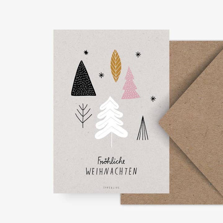 Postcard/ Christmas Ensemble No. 3 for wholesale by typealive