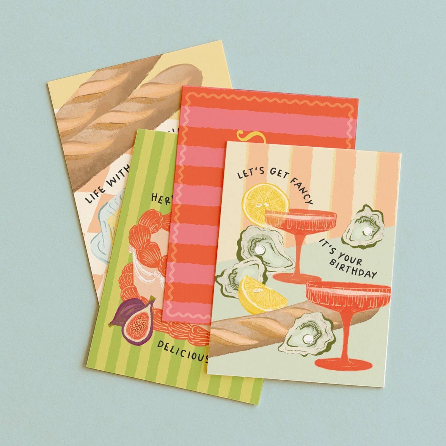 Daymaker Stationery - Wholesale Birthday card - 'Another Delicious Year' Birthday Card1