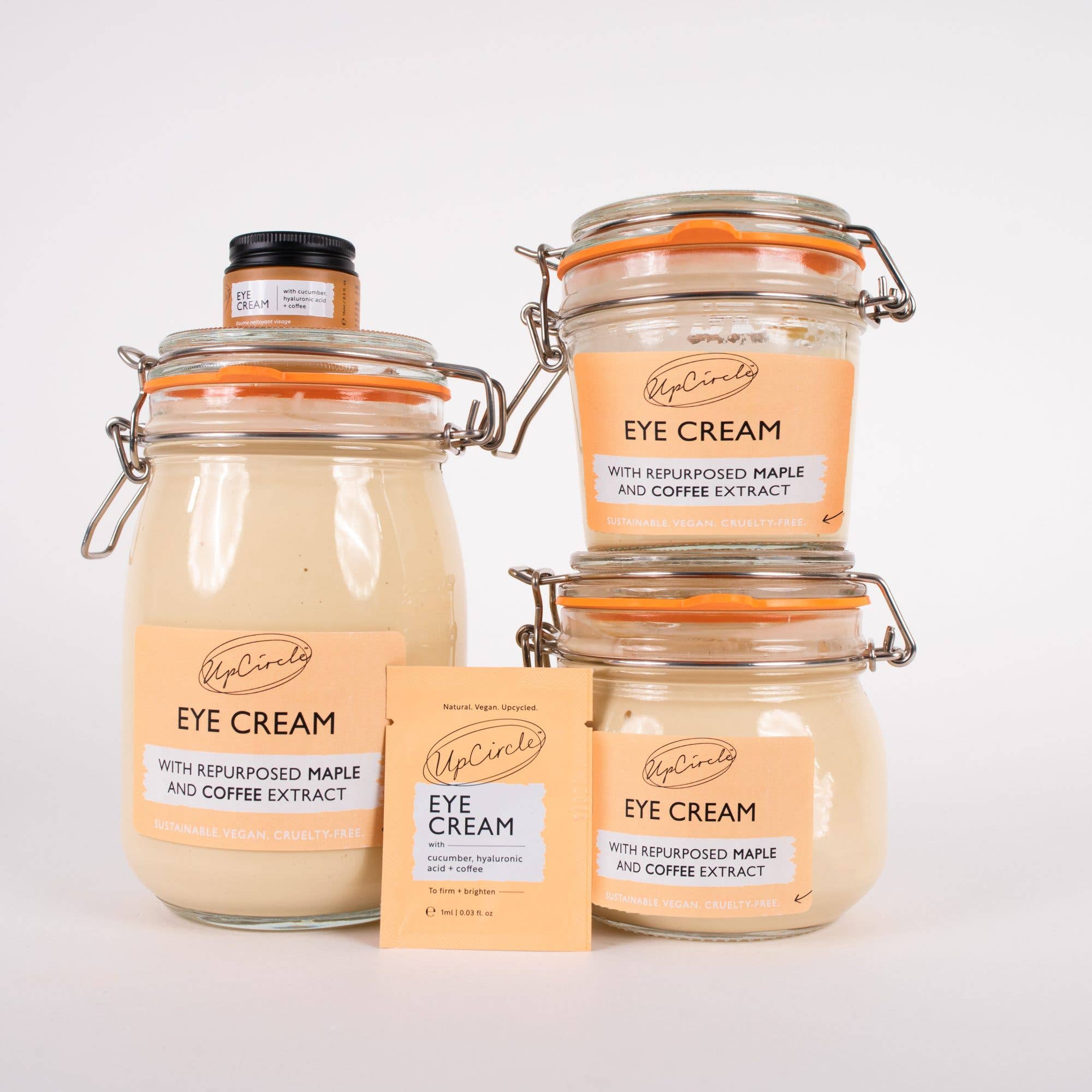 UpCircle Beauty UK – wholesale Eye cream/gel – Vegan Hydrating Eye Cream with Hyaluronic Acid + Coffee Oil8