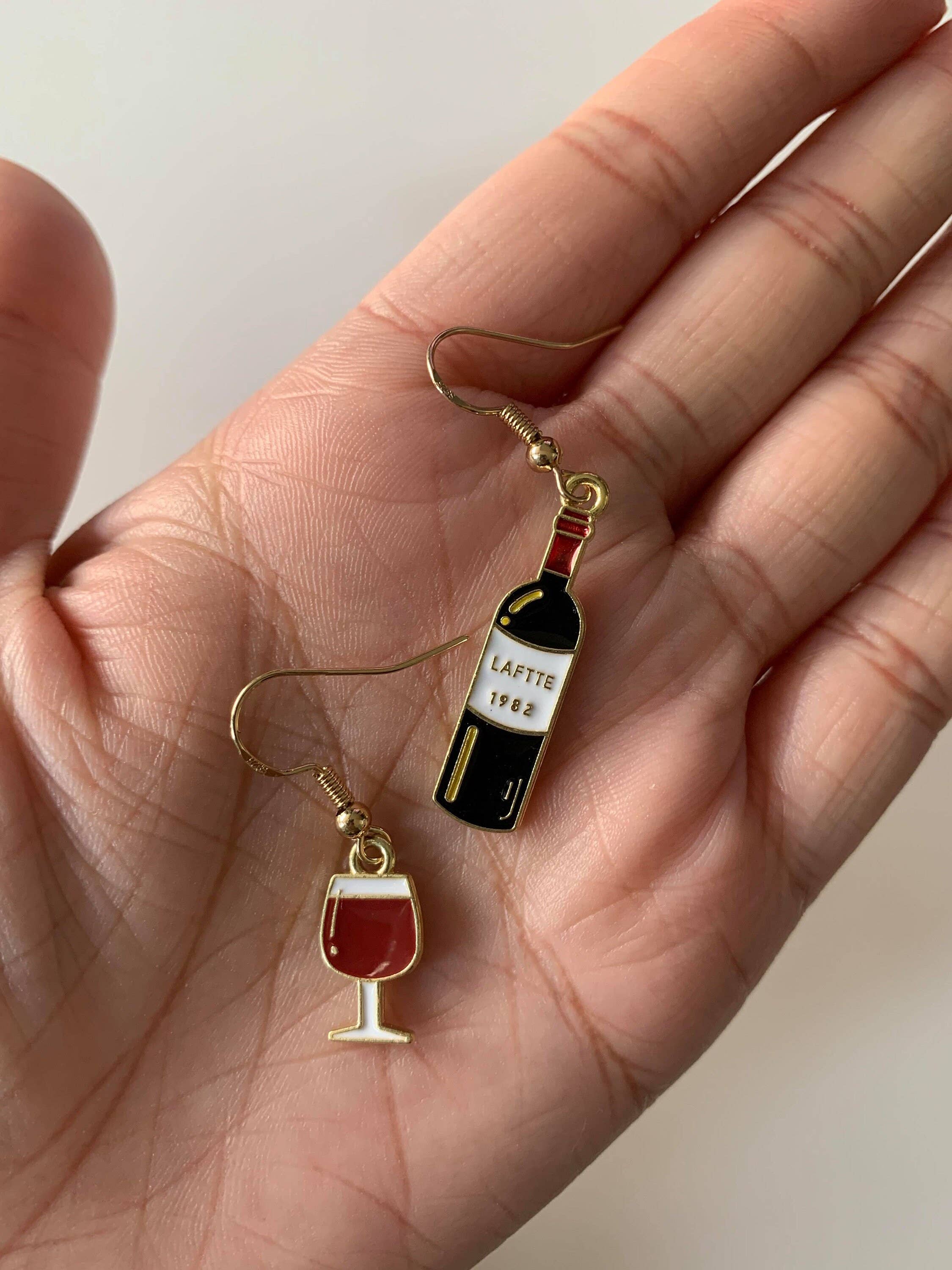 HolyGuacamolly – Großhandel Ohrhänger – Einzigartige Rotwein- und Glasohrringe6