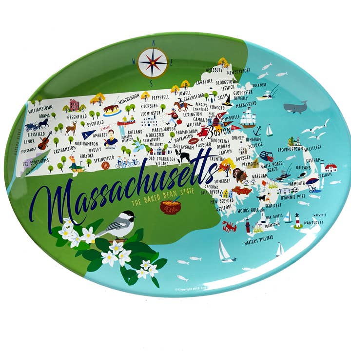 Massachusetts Plateau en mélamine 16 po pour la vente par Galleyware