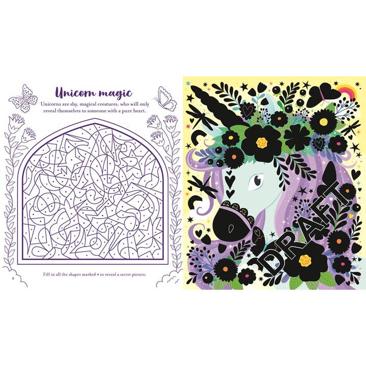 HarperCollins - Wholesale Coloring & Activity Book - Kids & Baby - Usborne Scratch Activities Unicorns: Rosie Dickins1