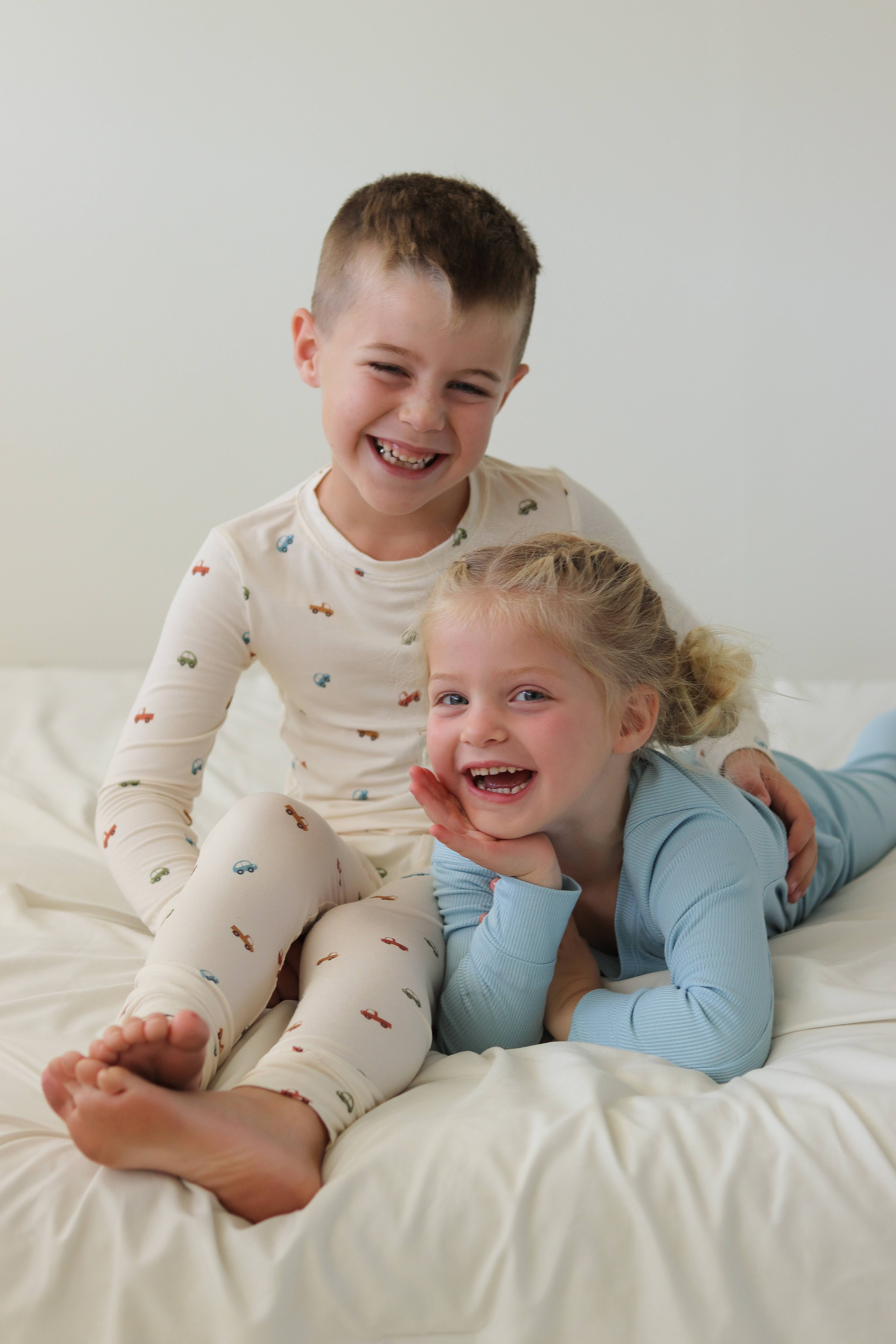 Honeycomb Goods – wholesale Sleepwear set – Kids – Cars + Trucks Two-Piece Pajama2