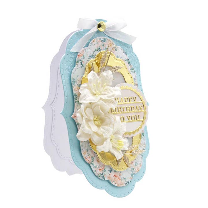 Tonic Studios - Venta al por mayor Material para manualidades - Tonic Studios 4152E - Juego de troqueles para colocar etiquetas con marco vintage5