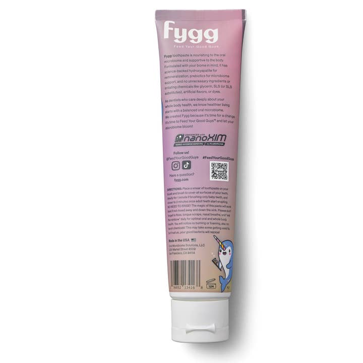 Fygg - Wholesale Toothpaste - Chocolate Swirl Nano-Hydroxyapatite Kids Toothpaste