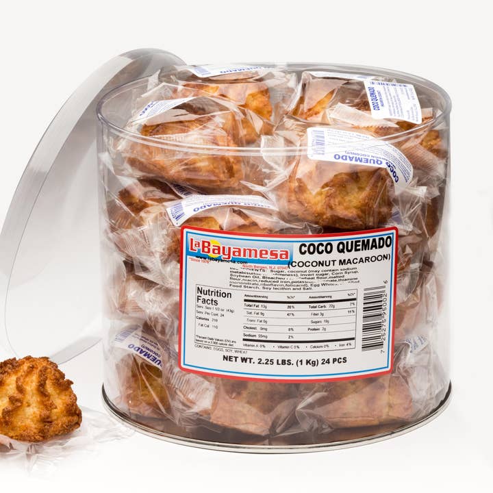 Indv. LABAYAMESA Coco Macaroon Wraped 1.5oz for wholesale by SaniLLC