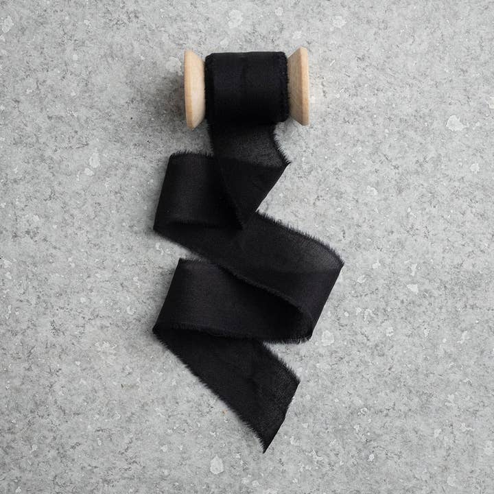 Big Daisy - Wholesale Ribbon – Gift wrapping - Silk Habotai Ribbon #1 TRUFFLE0