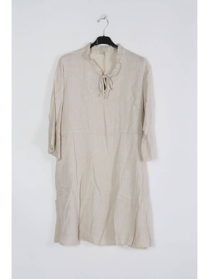 LÉA & LUC - Wholesale Dress - Women's - Short dress in 100% linen REF.13448
