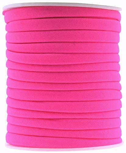 Mandala Crafts - Wholesale Craft Supplies - Mandala Crafts Soft Elastic Cord from Spandex Nylon Fabric for Jewelry Making, Sewing, and Crafting6