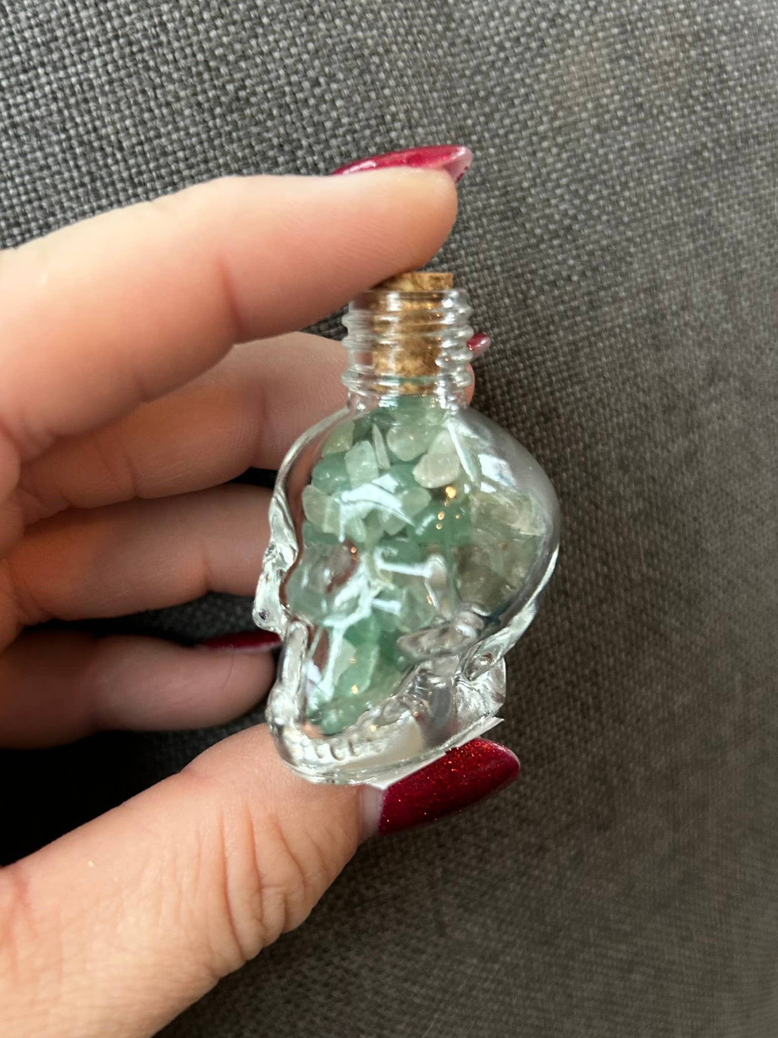 Atomic Alchemy - Wholesale Decorative Jar - Gemstone Skull Jars1