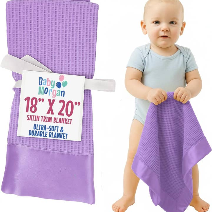 Baby Morgan Blankets - Wholesale Security/Cuddle Blanket - Baby - Mini Security Blanket1