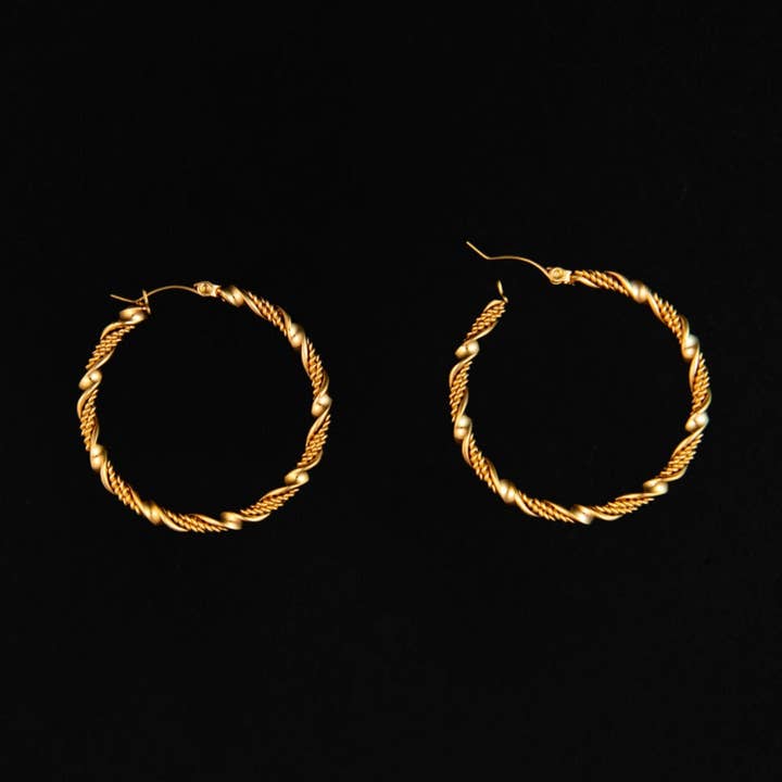 Classic Nan Hoops for wholesale by Steward & James