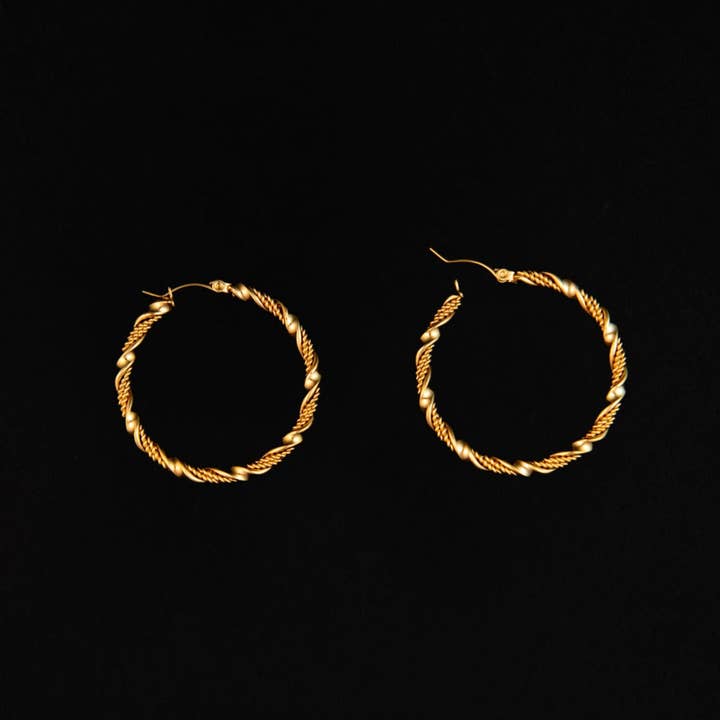 Classic Nan Hoops for wholesale by Steward & James