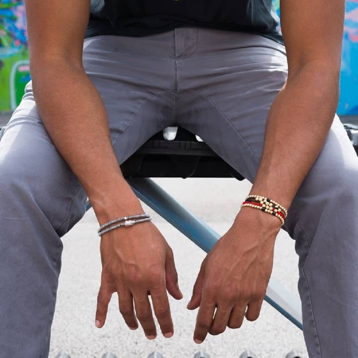 22 Jewelry - Wholesale Beaded Bracelet - MISHA RED STRING BRACELET1