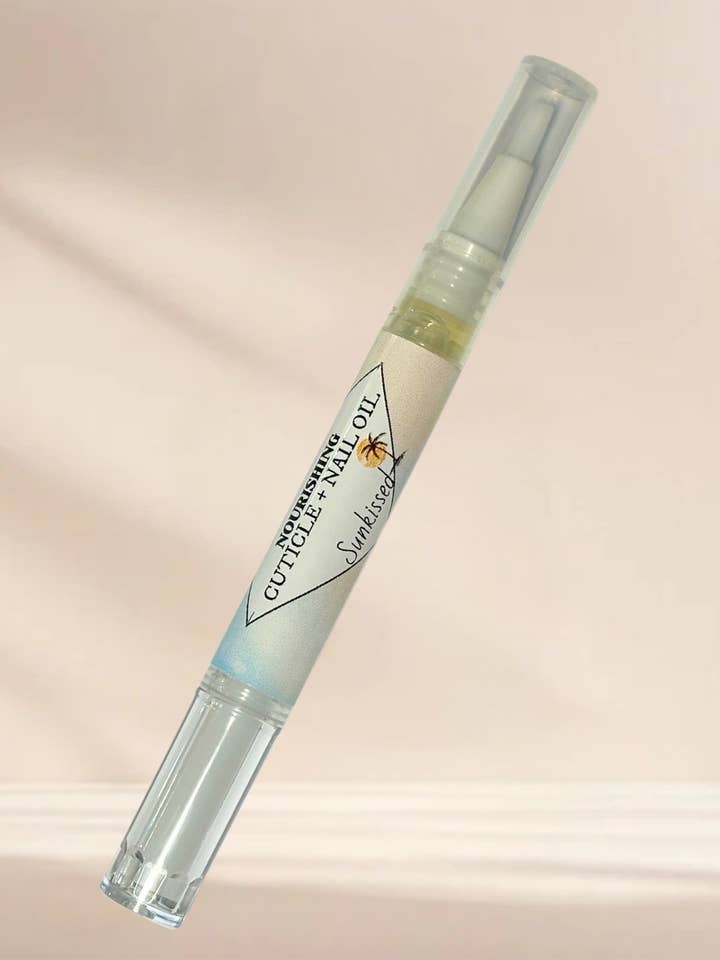 Sunkissed Cuticle + Nail Oil for wholesale by Splash Soap Company
