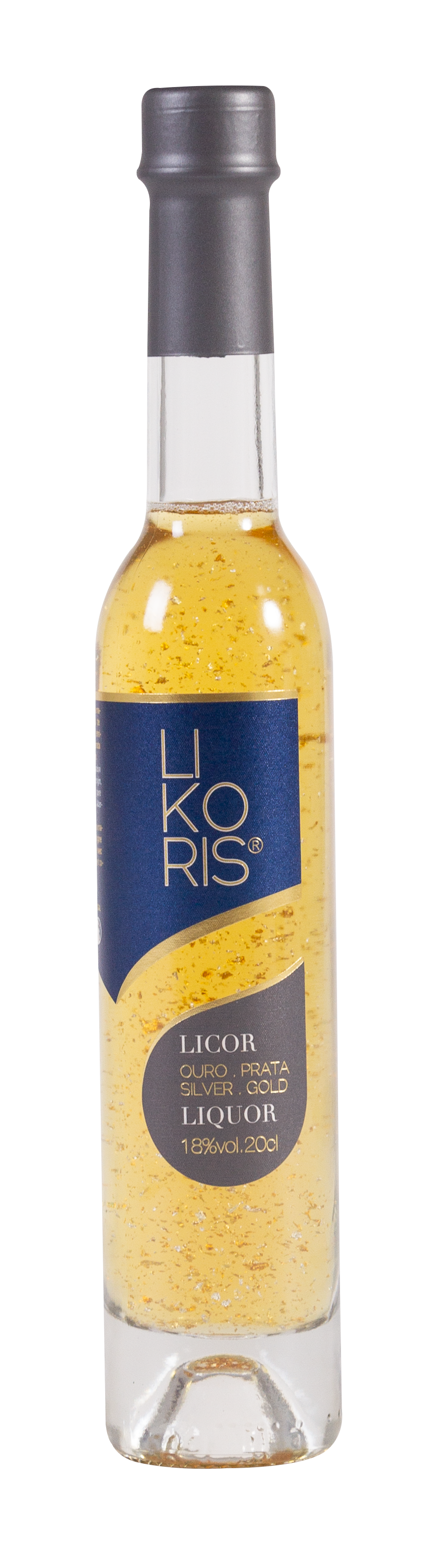 LIKORIS - Wholesale Liqueur - Likoris® Liquor with Gold and Silver 20 CL1
