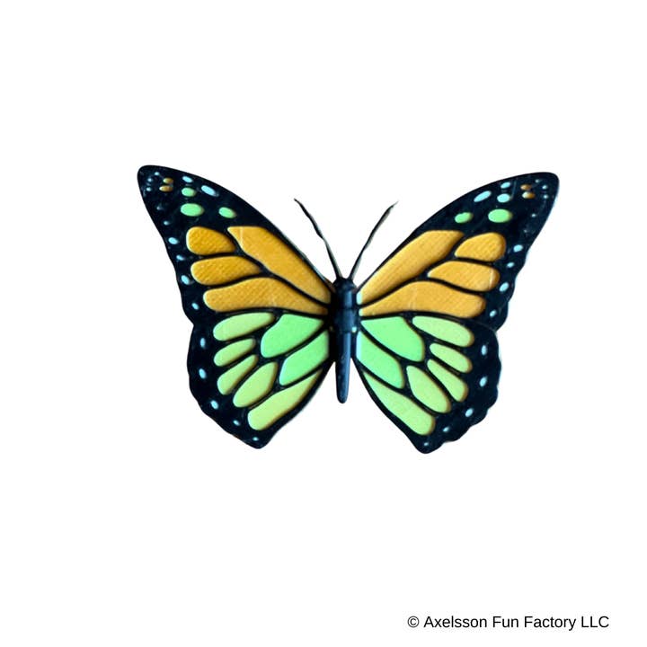 The Cloud Makers – wholesale Plant pot – Orange Butterfly Charm for Dripping Rain Clouds5