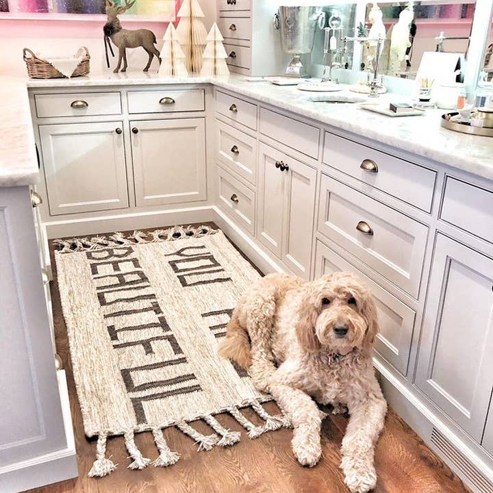 Rich Class Decor - Wholesale Area Rug - YOU ARE BEAUTIFUL hand woven pure wool area rug4