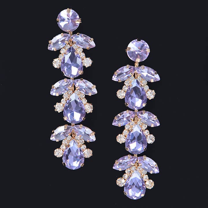 3AM BY H&D ACCESSORIES - Wholesale Dangle Earrings - Rhinestone Earring4