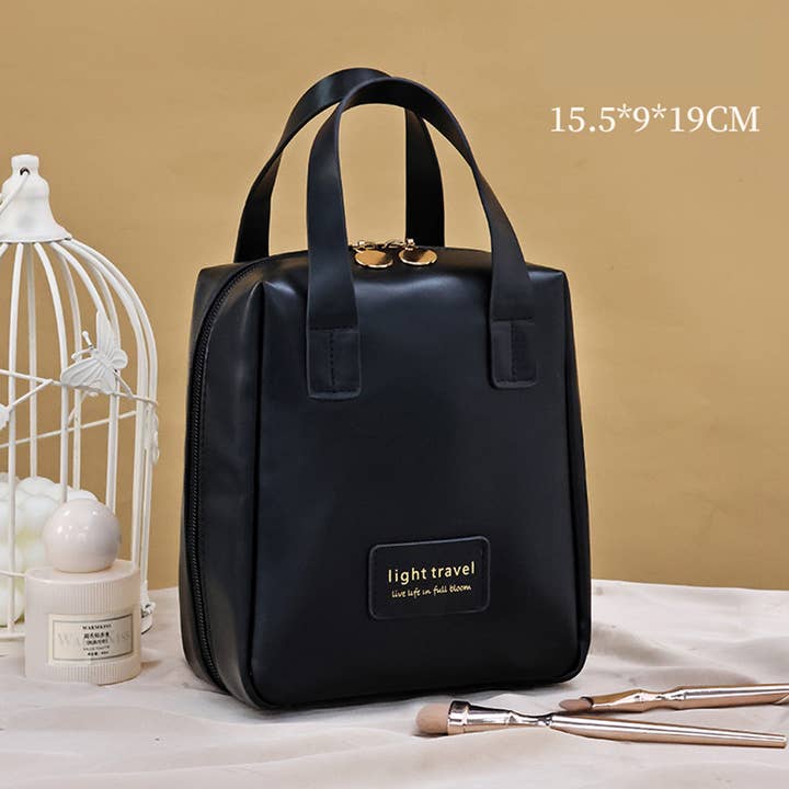 Wholesalesir - Wholesale Makeup Storage Box - PU Handheld Large Capacity Travel Portable Cosmetics Storage