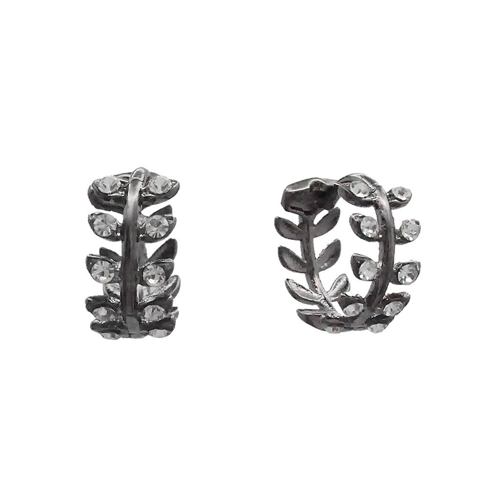 Be Je Designs - Vente Petits anneaux - Boucles d'oreilles Vine Huggie2