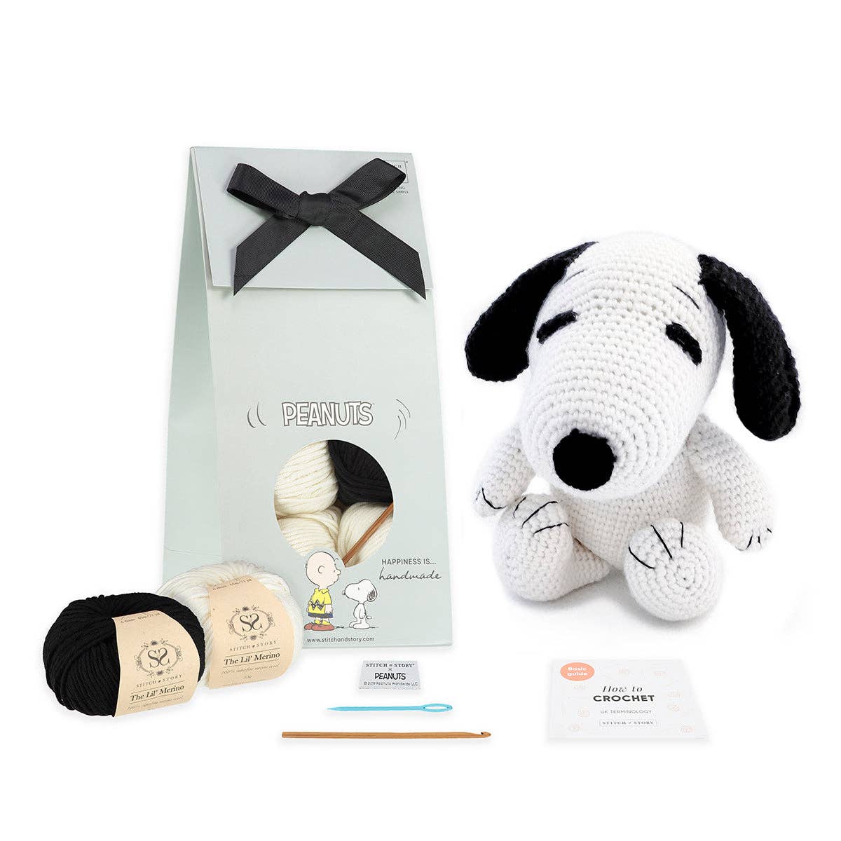 Stitch & Story – wholesale Material för stickning/virkning – Peanuts: Snoopy & Woodstock Amigurumi virksats6