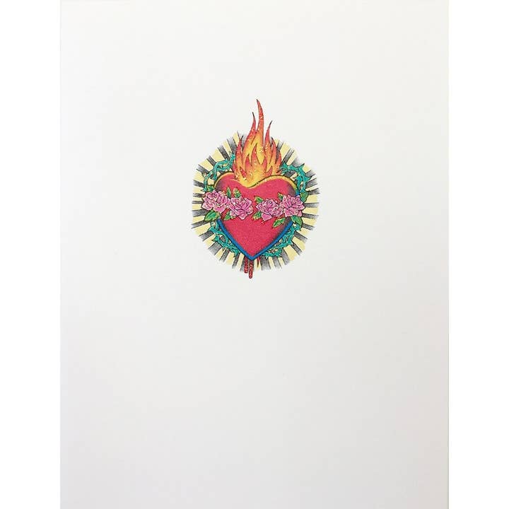 Heart of Flame Card for wholesale by Lumia Designs