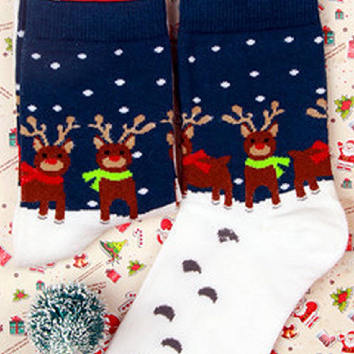 NINEXIS - Wholesale Socks - Unisex - CWMS03021_CHRISTMAS CREW SOCKS FOR MEN AND WOMEN GIFT3