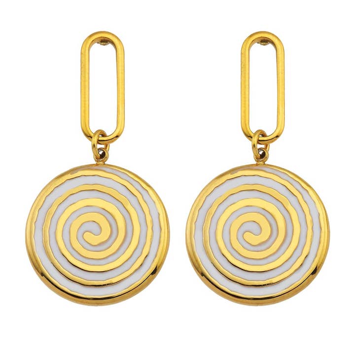 Boucles d'oreilles Aubrey pour la vente par HACKNEY NINE