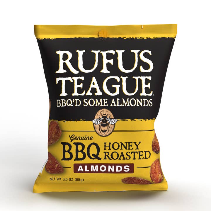 BBQ Honey Roasted Almonds - 3oz Packets for wholesale by Rufus Teague
