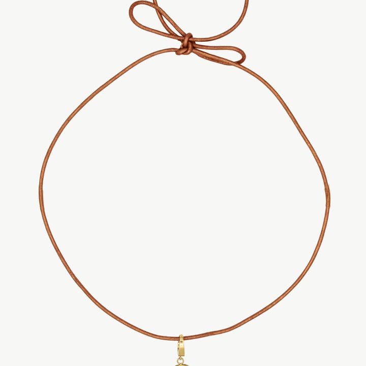 All Is Rosie - Wholesale Charm/Dangle Bracelet - Leather Cord - Bronze1