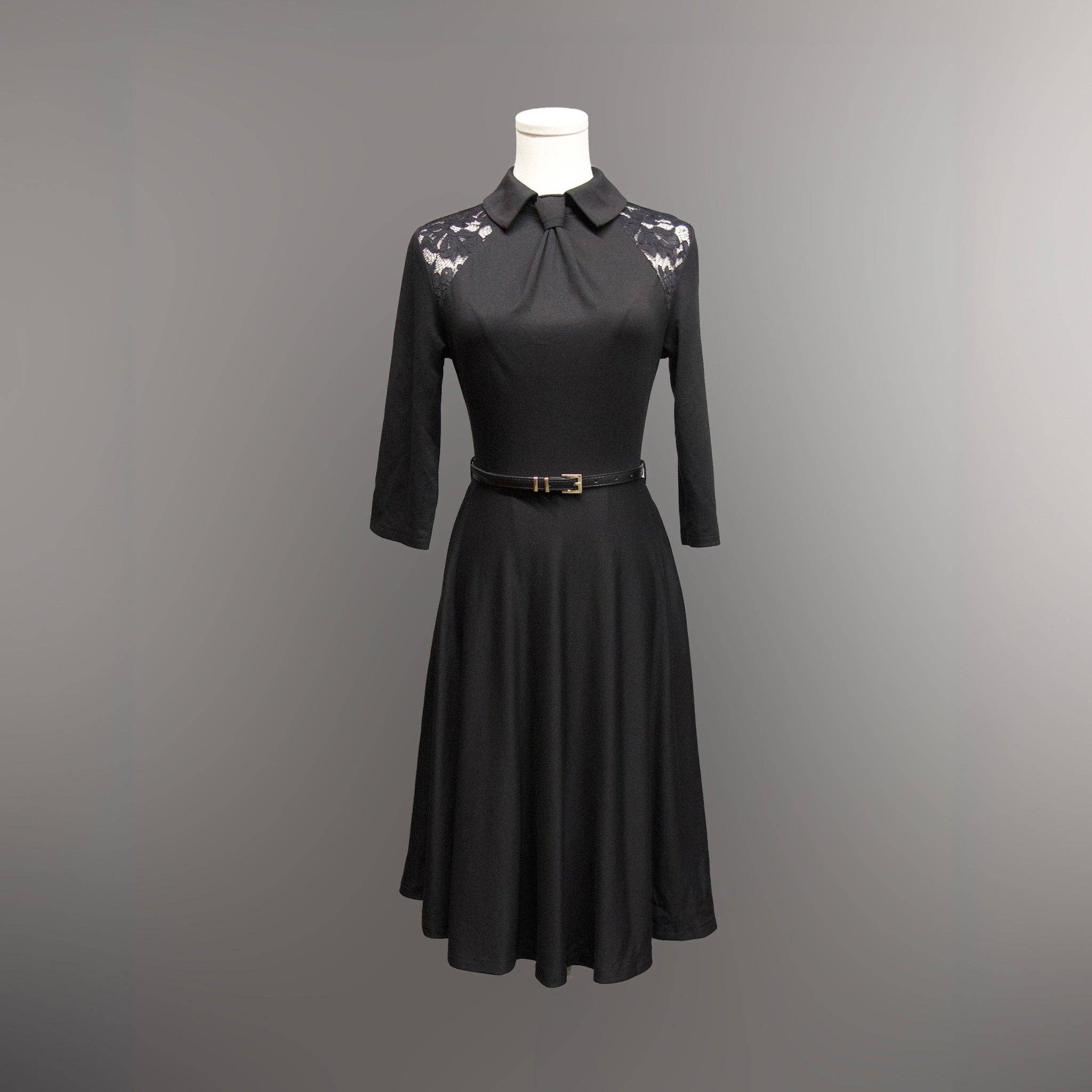 Witchwood Bags – wholesale Dress – Women's – Shelley - Faux Tie Fit and Flare Dress - READY TO SHIP4