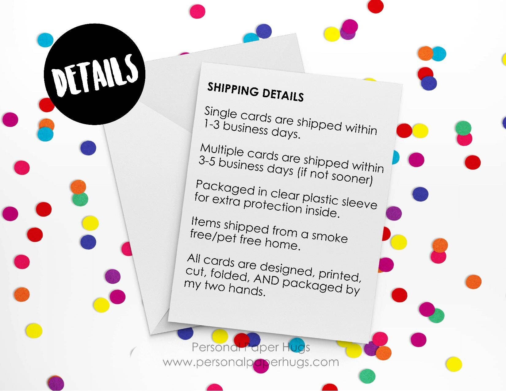 Personal Paper Hugs - Venta al por mayor Tarjetas de amistad - Tarjeta de felicitación divertida para amigos de bebidas sarcásticas para mejor amigo3