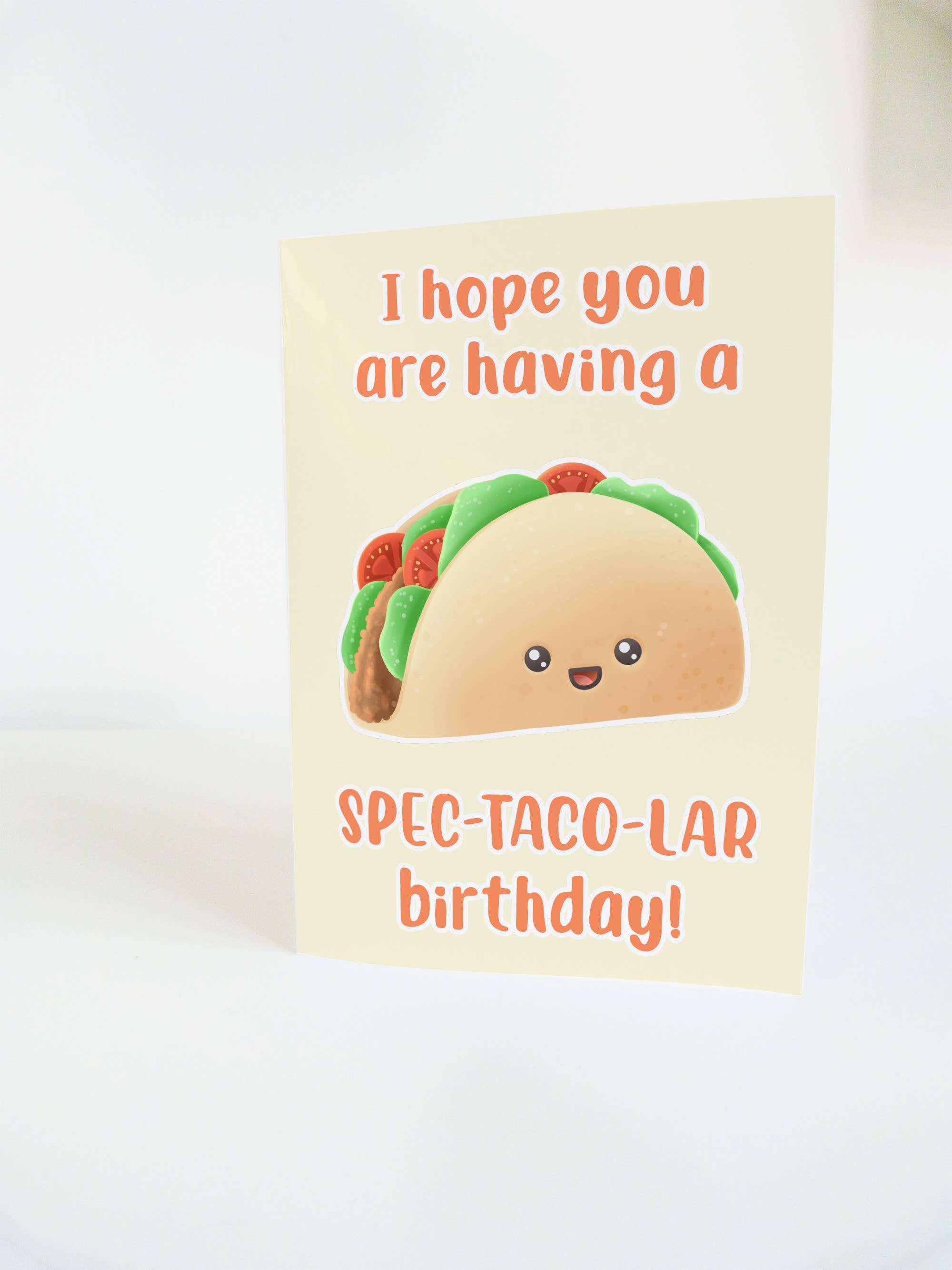 Join The Creative Side - Vente Cartes d'anniversaire - Carte taco, cartes d'anniversaire amusantes, carte de voeux, carte de jeu de mots,1