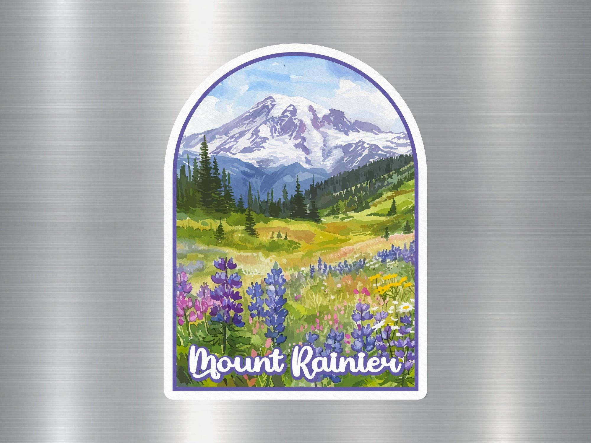 GraffMerch.com – wholesale Sticker – Mount Rainier National Park Sticker0