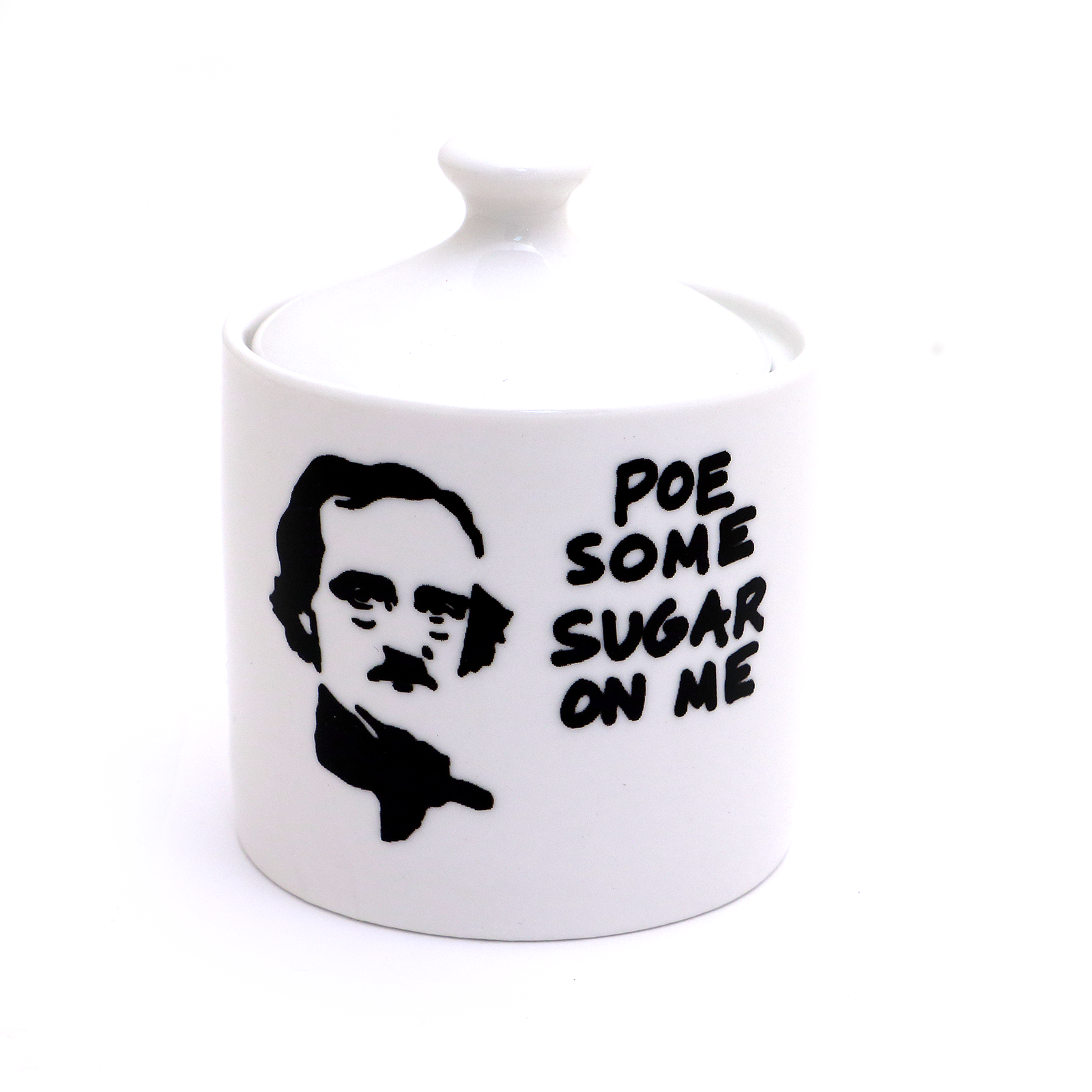 Lenny Mud - Wholesale Bowl - Edgar Allan Poe Sugar Bowl4